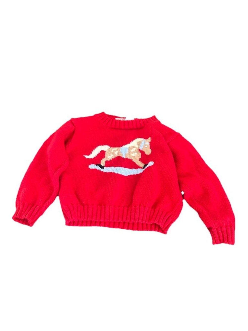 The Beaufort Bonnet Company Isaac's Intarsia Sweater Size 18-24 Months